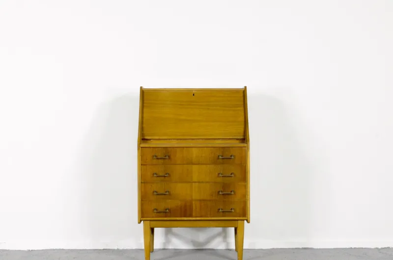 Pamono Mid-Century Modern Danish Teak Secretary, 1960s> Secretaires