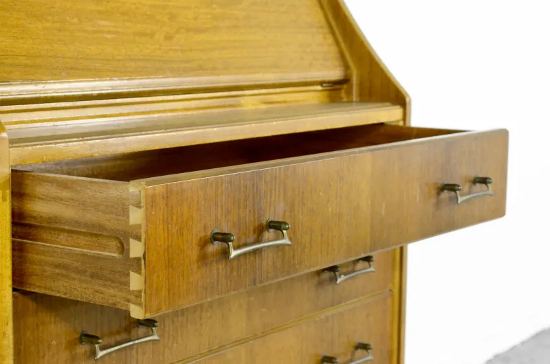 Pamono Mid-Century Modern Danish Teak Secretary, 1960s> Secretaires
