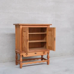 Pamono Mid-Century Modern Danish Oak Side Cabinet by Henning Kjaernulf, 1960s><noscript><img width=