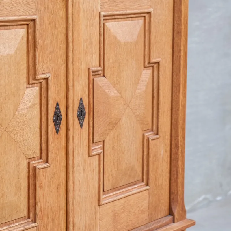 Pamono Mid-Century Modern Danish Oak Side Cabinet by Henning Kjaernulf, 1960s> Cabinets & Wardrobes