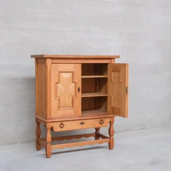Pamono Mid-Century Modern Danish Oak Side Cabinet by Henning Kjaernulf, 1960s><noscript><img width=