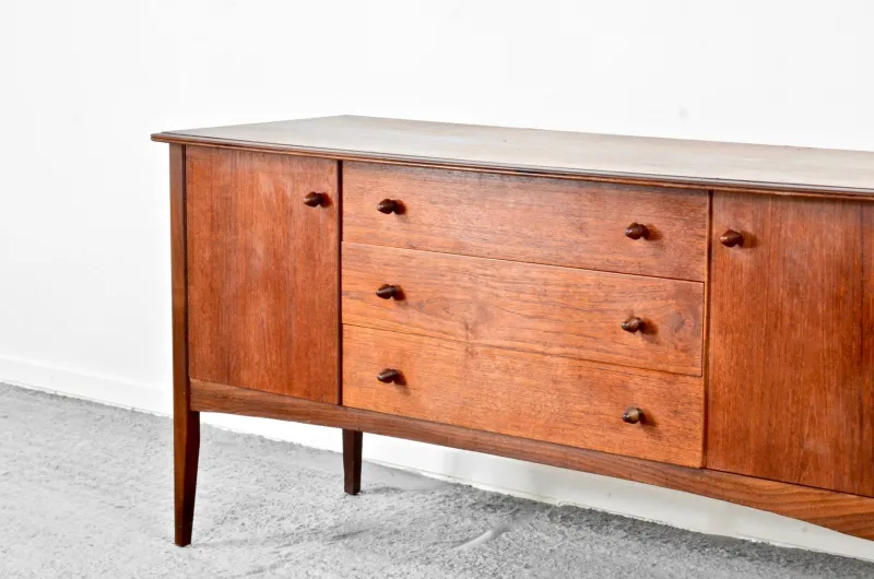 Pamono Mid-Century Modern Danish Teak Sideboard, 1960s> Sideboards & Buffets