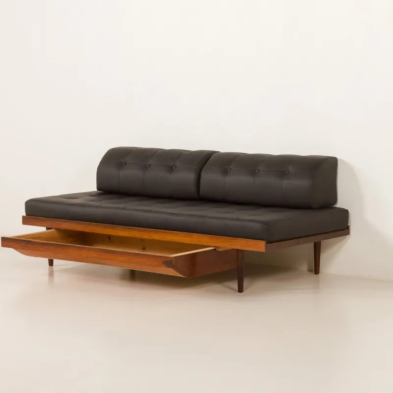 Pamono Mid-Century Modern Danish Rosewood Daybed, 1960s> Daybeds & Chaises Lounges