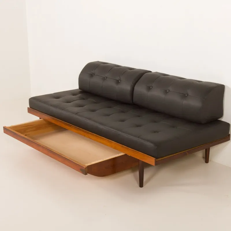 Pamono Mid-Century Modern Danish Rosewood Daybed, 1960s> Daybeds & Chaises Lounges