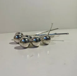 Pamono Mid-Century Modern Danish Drink Stirrers from Absa, 1960s, Set of 6> Cutlery & Serving Utensils