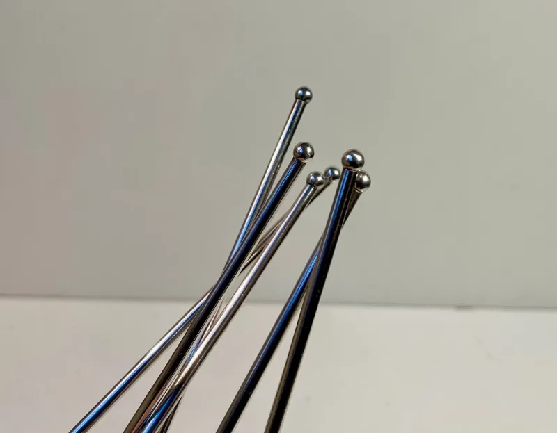 Pamono Mid-Century Modern Danish Drink Stirrers from Absa, 1960s, Set of 6> Cutlery & Serving Utensils