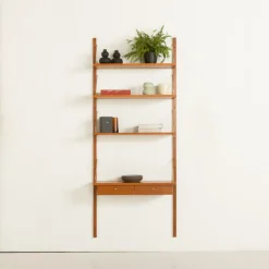 Pamono Mid-Century Modern Danish Wall Unit in Teak, 1960s> Shelves & Wall Units