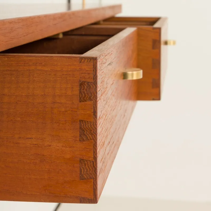 Pamono Mid-Century Modern Danish Wall Unit in Teak, 1960s> Shelves & Wall Units