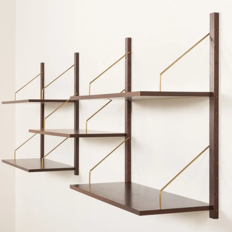 Hot Pamono Mid-Century Modern Danish Deep Shelving Unit in Rosewood, 1960s