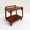 Pamono Mid-Century Modern Danish Serving Cart by Henning Wind-Hansen for Sika Furniture, 1960s> Serving Bar Carts & Trolleys