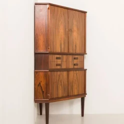 Pamono Mid-Century Modern Danish Rosewood Corner Cabinet, 1960s><noscript><img width=