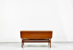 Pamono Mid-Century Modern Danish Style Drop Leaf Teak Coffee Table, 1960s><noscript><img width=