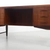Outlet Pamono Mid-Century Modern Danish Freestanding Rosewood Desk from Clausen & Søn, 1960s