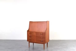 Best Pamono Mid-Century Modern Danish Teak Secretaire by Gunnar Nielsen for Tibergaard, 1960s