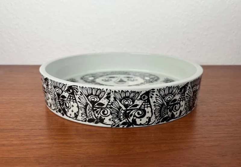 Pamono Mid-Century Modern Danish Flora Bowl by Bjørn Wiinblad for Nymölle, Denmark, 1960s> Bowls