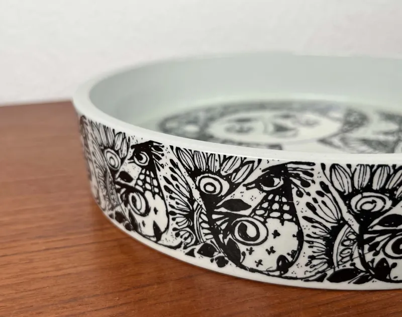 Pamono Mid-Century Modern Danish Flora Bowl by Bjørn Wiinblad for Nymölle, Denmark, 1960s> Bowls