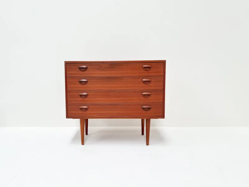 Online Pamono Mid-Century Modern Danish Teak Chest of Drawers by Kai Kristiansen, 1960s