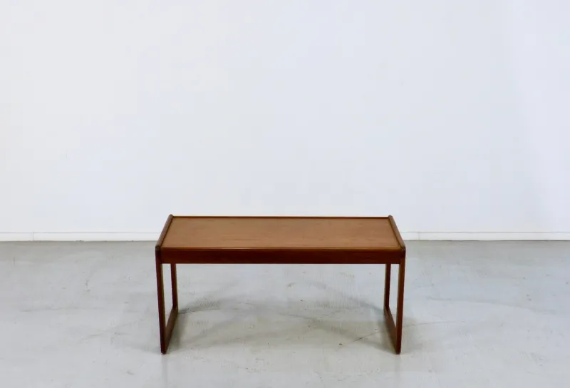 Pamono Mid-Century Modern Danish Style Teak Coffee Table, 1960s