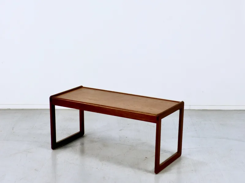 Pamono Mid-Century Modern Danish Style Teak Coffee Table, 1960s