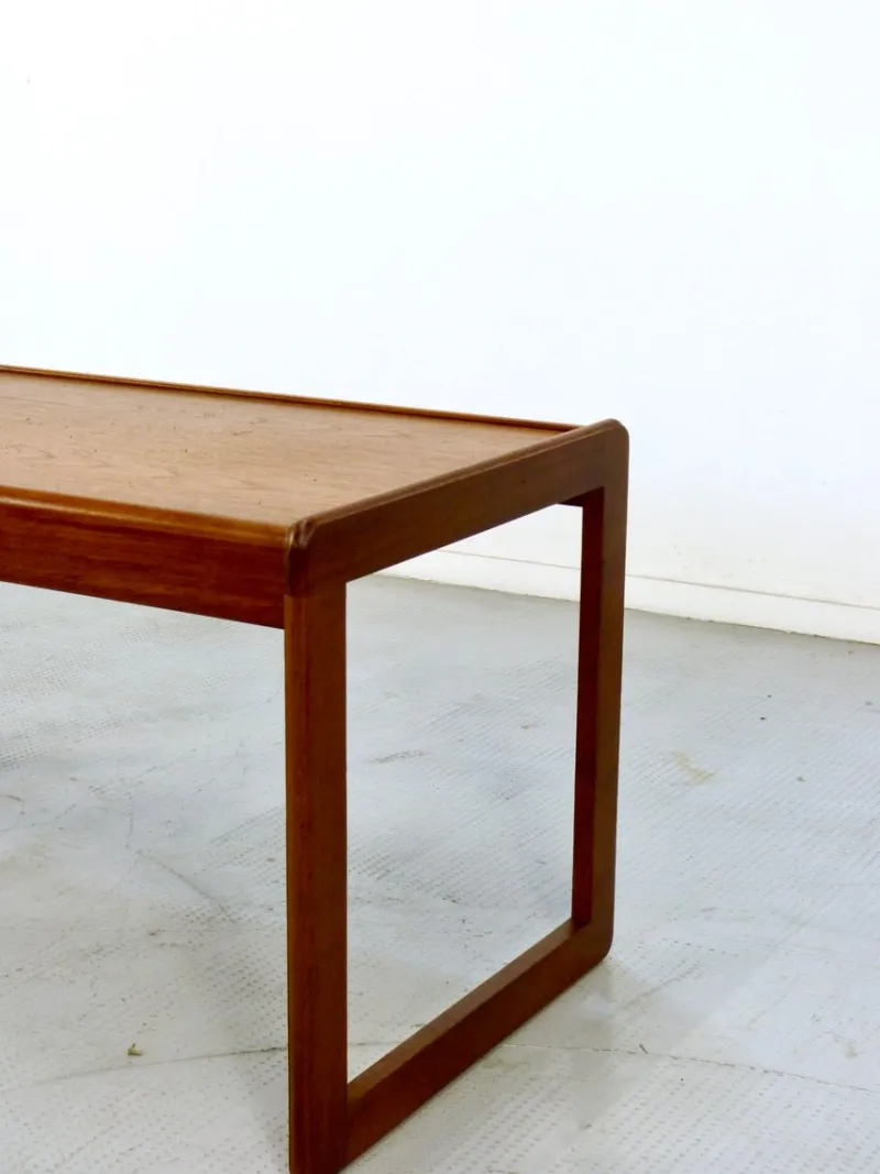 Pamono Mid-Century Modern Danish Style Teak Coffee Table, 1960s