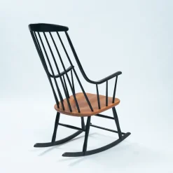 Online Pamono Midcentury Modern Danish Rocking Chair by Lena Larsson Grandessa, 1950s