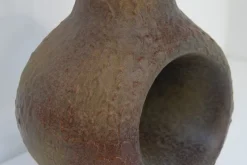 Pamono Mid-Century Modern Danish Circular Stoneware Floor Lamp, 1960s><noscript><img width=