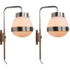 Pamono Mid-Century Modern Delta Wall Lights by Sergio Mazza for Artemide, 1960s, Set of 2> Wall Lights & Sconces