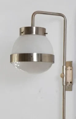 Pamono Mid-Century Modern Delta Wall Lights by Sergio Mazza for Artemide, 1960s, Set of 2><noscript><img width=