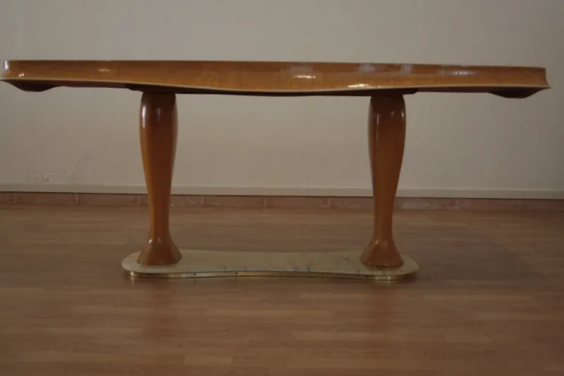 Clearance Pamono Mid-Century Modern Dining Room Set by Vittorio Dassi, 1950s, Set of 9