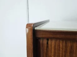 Pamono Mid-Century Modern Display Cabinet in Mahogany with Glass Top, 1960><noscript><img width=