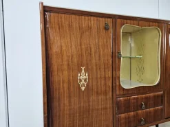 Pamono Mid-Century Modern Display Cabinet in Mahogany with Glass Top, 1960><noscript><img width=