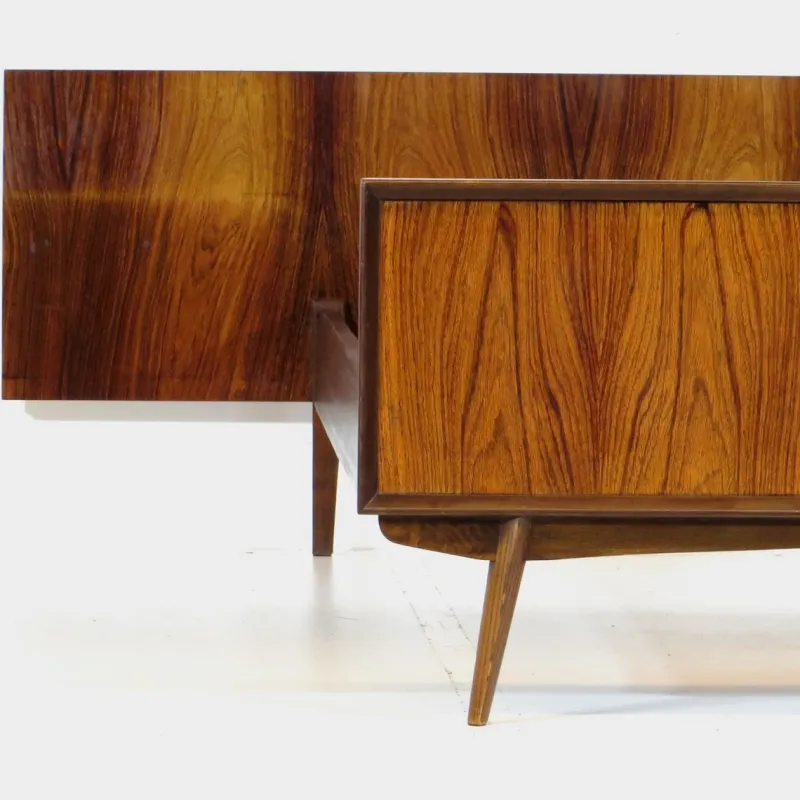 Hot Pamono Mid-Century Modern Double Bed, 1960s