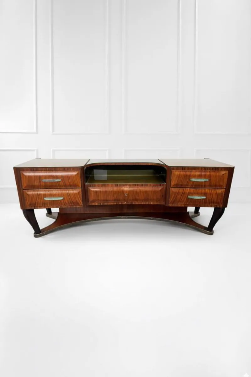 Discount Pamono Mid-Century Modern Dresser in Wood by Dassi, Italy, 1950s