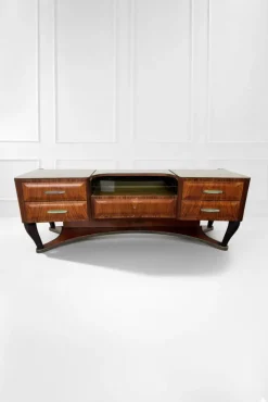 Discount Pamono Mid-Century Modern Dresser in Wood by Dassi, Italy, 1950s