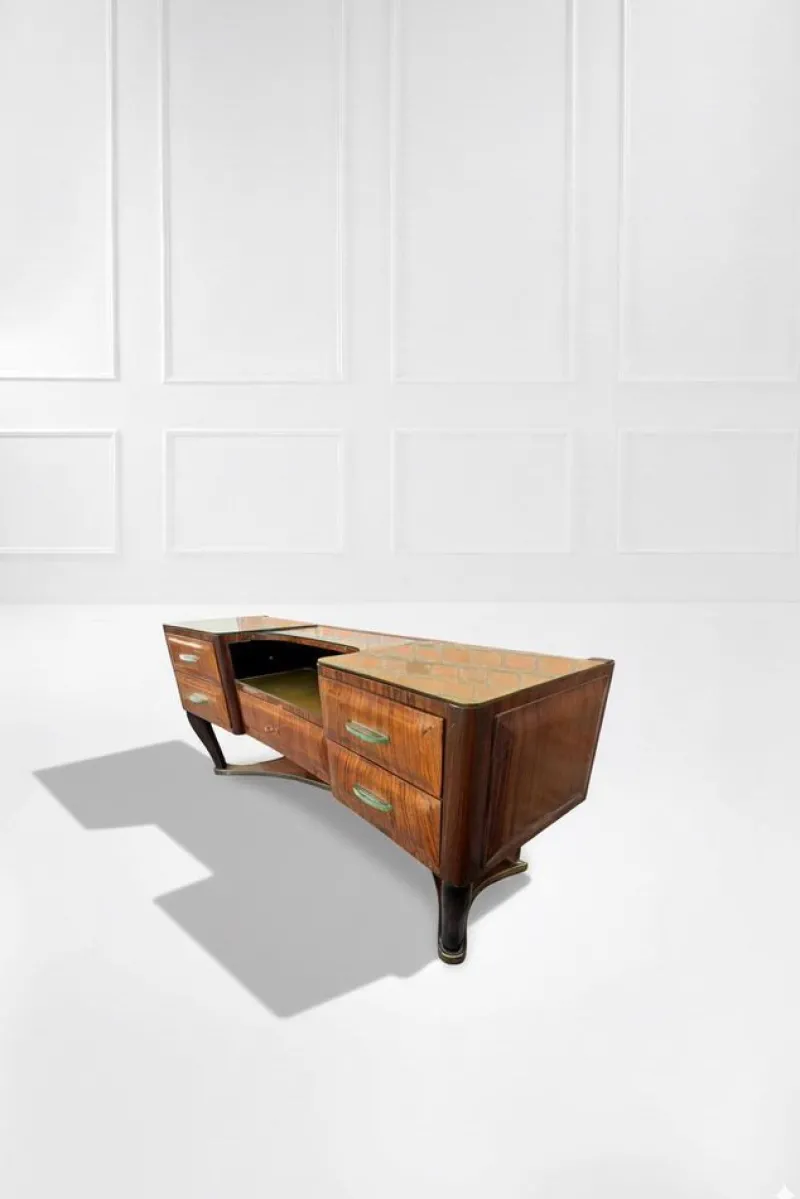 Discount Pamono Mid-Century Modern Dresser in Wood by Dassi, Italy, 1950s