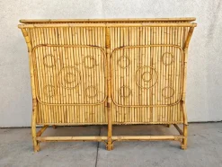 Hot Pamono Mid-Century Modern Dry Bar in Bamboo by Tito Agnoli, 1950s