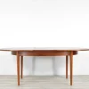 Sale Pamono Mid-Century Modern Extendable Oblong Dining Table in Teak, 1960s