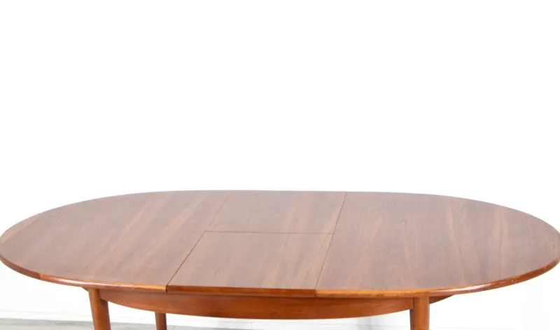 Sale Pamono Mid-Century Modern Extendable Oblong Dining Table in Teak, 1960s