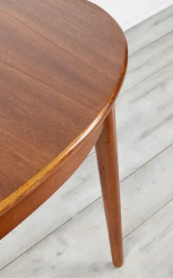 Sale Pamono Mid-Century Modern Extendable Oblong Dining Table in Teak, 1960s