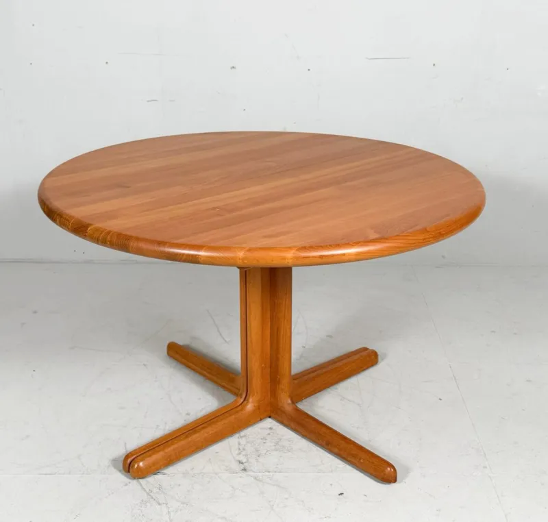 New Pamono Mid-Century Modern Extendable Dining Table in Teak from Langeskov Möbelfabrik, 1970s