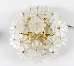 Pamono Mid-Century Modern Floral Wall Lamp by Ernst Palme, 1960s> Wall Lights & Sconces