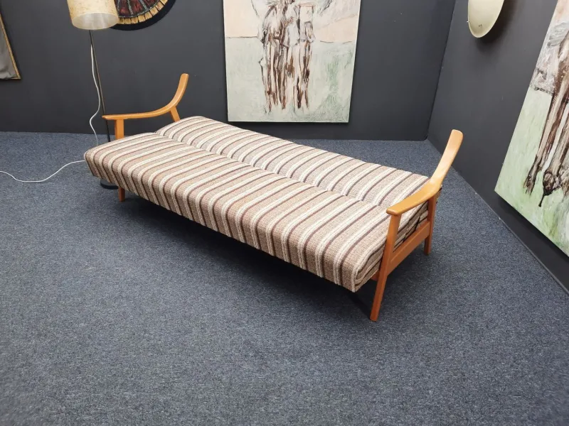 Hot Pamono Mid-Century Modern Folding Sofa and Daybed by Wilhelm Knoll, 1960s