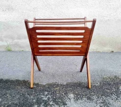 Sale Pamono Mid-Century Modern Folding Magazine Rack by Nevco, 1960s