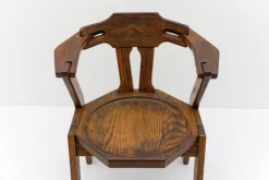 Pamono Mid-Century Modern French Provincial Oak Chair, 1960s><noscript><img width=