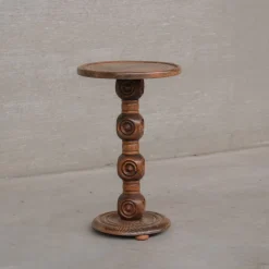 Pamono Mid-Century Modern French Wooden Side Table, 1950s> Coffee & Side Tables