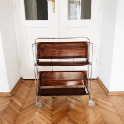 Hot Pamono Mid-Century Modern German Bar Cart or Trolley, 1970s