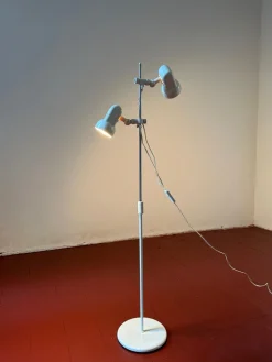 Online Pamono Mid-Century Modern German Floor Lamp with Two Adjustable Spotlights, 1970s