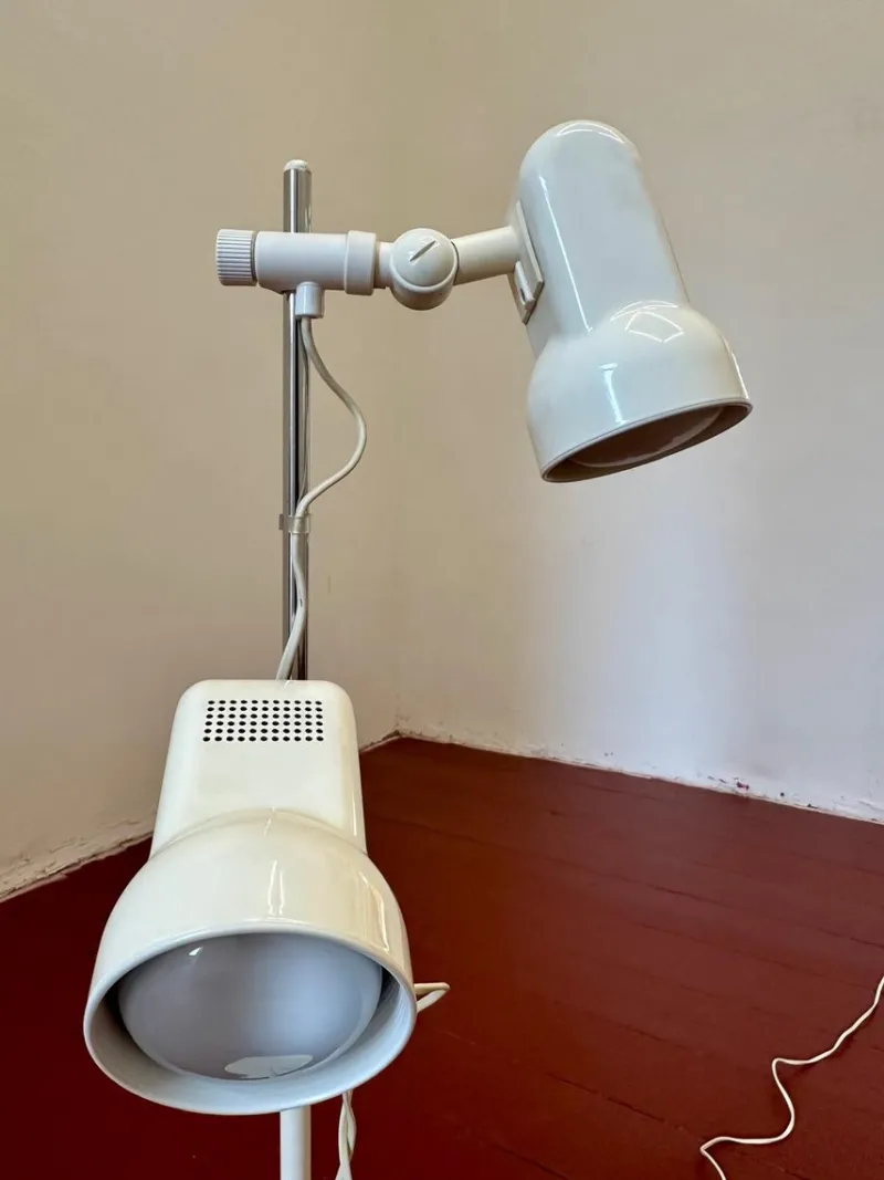 Online Pamono Mid-Century Modern German Floor Lamp with Two Adjustable Spotlights, 1970s