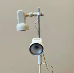 Online Pamono Mid-Century Modern German Floor Lamp with Two Adjustable Spotlights, 1970s
