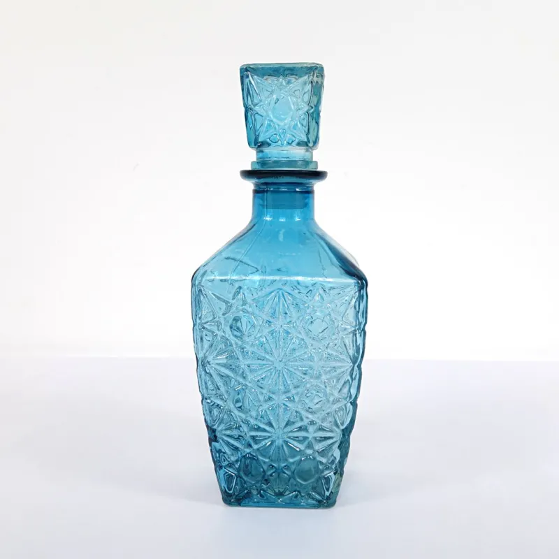 Pamono Mid-Century Modern Glass Decanters from Empoli, Set of 6> Bottles, Carafes & Jugs